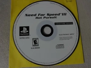 Need For Speed 3 Hot Pursuit Playstation One PSX Game Disc Only Free Ship - Picture 1 of 1