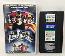 Mighty Morphin Power Rangers The Movie VHS Tape Clamshell 1995 TESTED