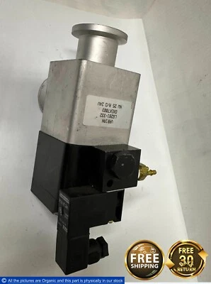 Agilent Varian L6281-332 Vacuum Valve Block NW 25 A/O 24V W/ PS1-E 24 Actuator — 第 1/4 张图片