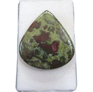 Dragon Jaspis Cabochon 34,6x31,6 mm 55 ct. Nr. U32889 - Foto 1 di 1