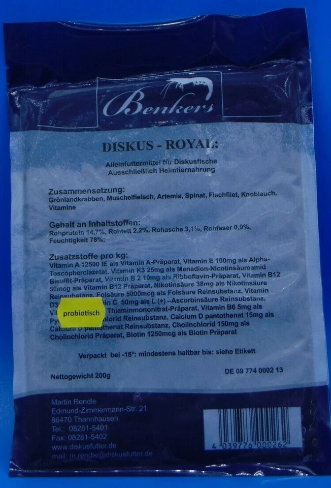 Benkers 20x 200g Diskus Royal - Bild 1 von 1