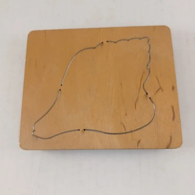 Troqueles de madera Accucucut Shell #1 Ocean Ellison equipo educativo 6"x5"  Foto 1 de 3