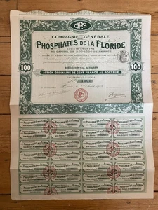 PHOSPHATES DE LA FLORIDE (USA) (I2) - Foto 1 di 1