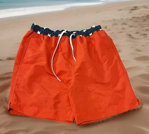 Southern Proper Men’s Red Swim Trunks Size Medium Short Red Swim Trunks Med - Picture 1 of 6