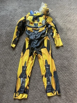 Nuevo con etiquetas Disfraz de Transformers Rise of the Beasts Bumblebee para niños pequeños 3T-4T Foto 1 de 4