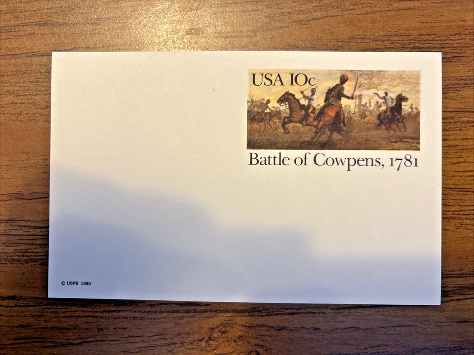 1981 10c Battle of Cowpens Postal Card #UX87 - Image 1 of 1