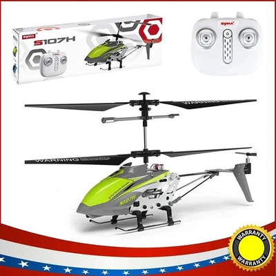 SYMA S107H 2.4GHz RC Helicopter with Altitude Hold, One Key Take Off/Landing New - Image 1 of 4