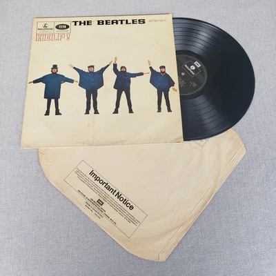 BEATLES • Help! 1976 LP Import LISTEN VG++ - Image 1 of 4