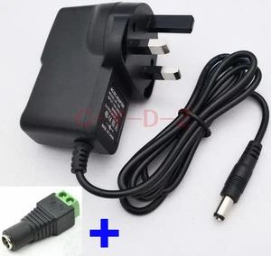 UK 5V 1A Switching Power Supply adapter AC 100-240V DC 1Amp with connector block - Picture 1 of 4