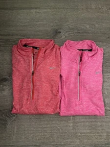 2 Nike Running Therma rosa und rot mit Reißverschluss M - Bild 1 von 9