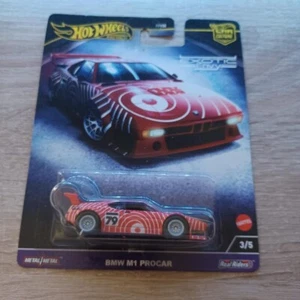 Hot Wheels 1/64 Diecast Exotic Envy Red BMW M1 Procar - Picture 1 of 2