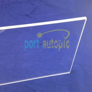 2pcs Transparent acrylic sheets PMMA panels 100mm * 100mm * 1mm - Picture 1 of 1