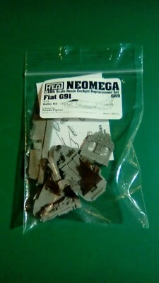 Fiat G.91 1/48 Resin Cockpit Neomega ( with instructions ) - Immagine 1 di 2