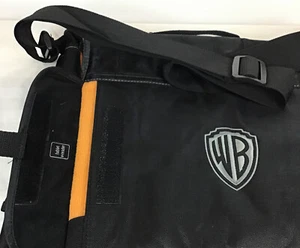 Warner Brothers Studio (WB) tablet laptop black Bag 16” X 15” NEW with handle - Picture 1 of 7