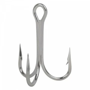 MUSTAD 3563D-DT Size 4 Saltwater/ Freshwater Treble Hook  - Picture 1 of 1