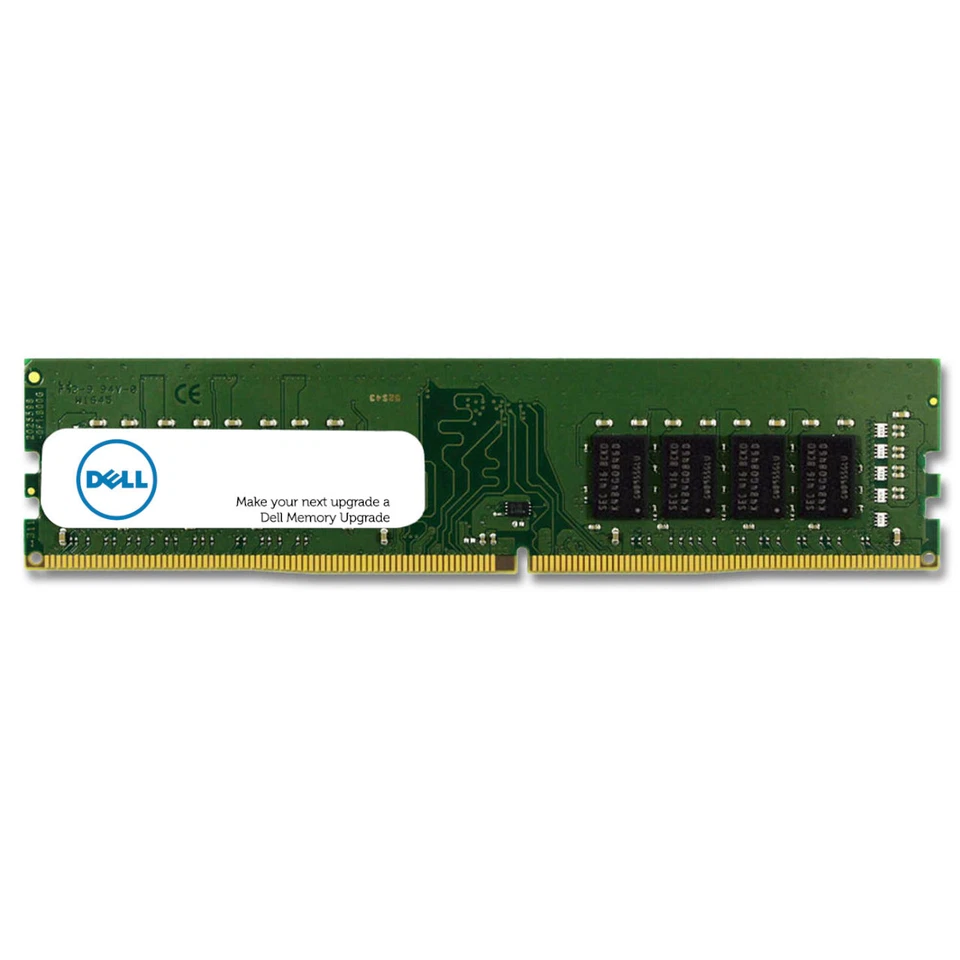 Dell Memory SNPGTWW1C/4G A9321910 4GB 1Rx8 DDR4 UDIMM 2400MHz RAM - Image 1 of 1