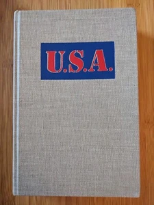 The Big Money U.S.A by Dos Passos Illustrated U.S.A. Series Vol 3 Novel HC 1946 - Picture 1 of 6