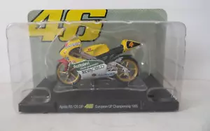 PANINI APRILIA RS 125 GP VALENTINO ROSSI #46 EUROPEAN GP 1995 MINT BOXED 1:18 - Picture 1 of 2