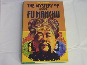 The Mystery Of Doctor Fu Manchu by Sax Rohmer Vintage Hardback Book 1977 70's - Imagen 1 de 6