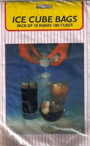 Ice Cube Bags - Pack of 10 - Makes 180 Cubes - Picture 1 of 2