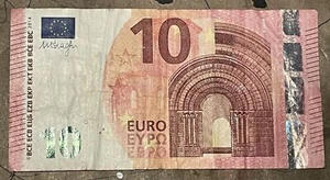 European Union Ireland 10 Euros Europe 2014 Note - Picture 1 of 3