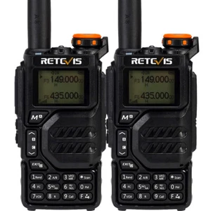 2*Retevis RA79 Dual Band Ham Walkie Talkies Multi-band Receiving Two Way Radio - Afbeelding 1 van 22