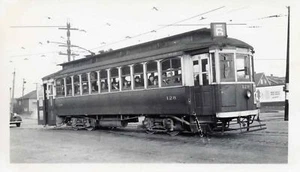 7G965 RP 1945 BC ELECTRIC RAILWAY CAR #128  - Picture 1 of 1