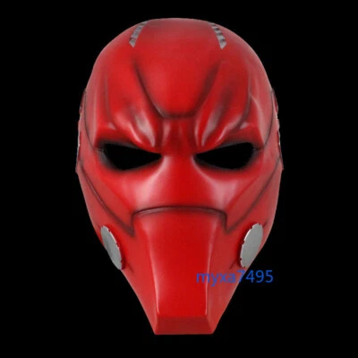 Máscara facial Red Hood Arkham Knight anime Marvel accesorios de Halloween regalo juegos con disfraces 1 pieza Foto 1 de 4