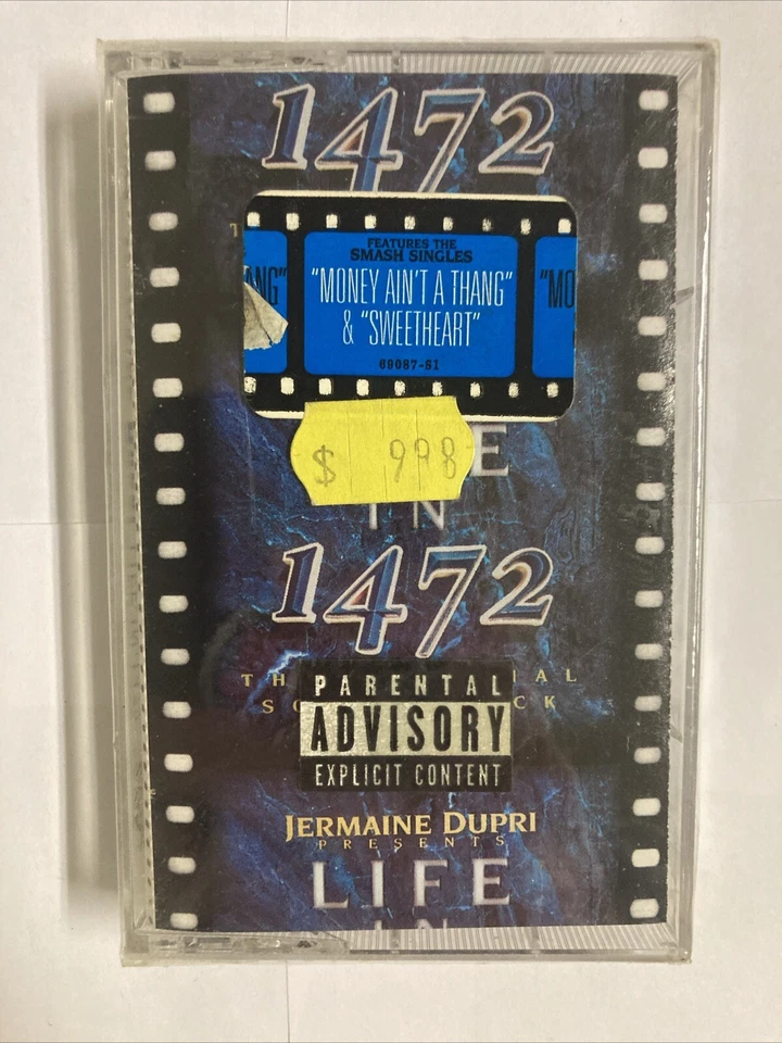 Jermaine Dupri  - Life in 1472 (Cassette, Jul-1998, Columbia) Brand New! B11 - Image 1 of 4