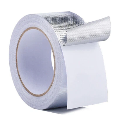 One Roll Car Exhaust Pipe Sealing Tape Heat Shield Wrap Heat Insulation Tape - Image 1 of 4
