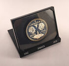 1972 Jamaica 10 Dollar Proof Sterling Silver Coin In Case (49.2 Grams .925)