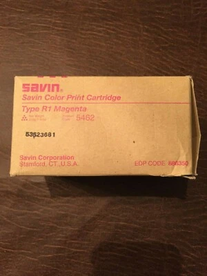 RICOH/SAVIN GENUINE TYPE R1 MAGENTA TONER EDP 888350 NEW - Image 1 of 2