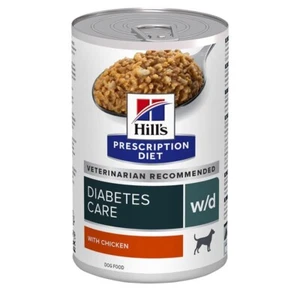 Hills Dog Food Prescription Diet Canine w/d Diabetes Care Chicken 12 / 24 x 370g - Picture 1 of 10