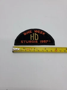 1987 Surgis Bike Week Harley Davidson patch - Picture 1 of 1