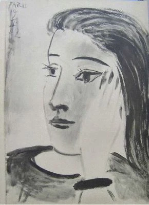 Pablo Picasso Lithograph Carnet de Dessins IV Limited First Edition 1948 Foto 1 de 2