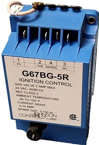 OEM JOHNSON CONTROLS G67BG-5R IGNITION CONTROL MODULE 24V GENUINE - Picture 1 of 14