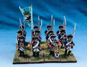 28mm WGS Seven Years War SYW Painted Prussian Army  Zastrow Infantry GPA2-1 - Picture 1 of 10
