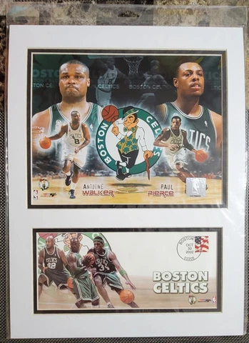 Boston Celtics Paul Pierce and Antoine Walker Poster Cover