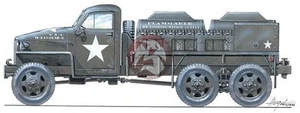 CMK 1/35 Studebaker US6-U5 Camión con tanque de gasolina de 750 galones RA014 - Imagen 1 de 1