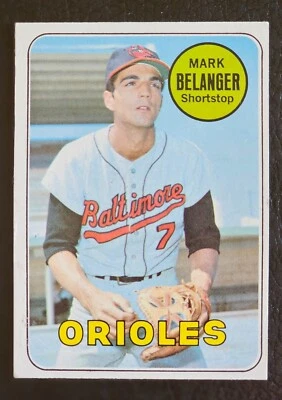 1969 Topps #299 Mark Belanger; RARE FIND!! - Image 1 of 2