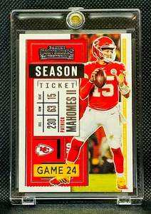 PATRICK MAHOMES - Panini NFL Contenders Season Ticket - MINT - SUPER BOWL - Picture 1 of 3