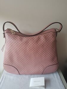 Damen Gucci Tasche Guccissima Groß Rosa 449244BMJ1G, Neu+Beutel