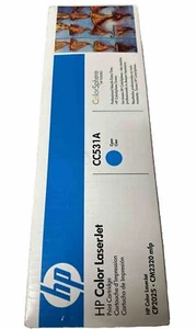 HP LaserJet CP2025/CM2320 mfp Cyan Toner CC531A versiegelte Farbkugel - Bild 1 von 6