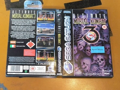 ## Ultimate Mortal Kombat 3 - SEGA SATURN Spiel - GUT ## - Bild 1 von 2