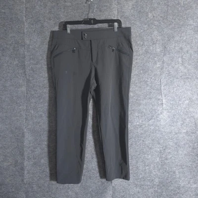 Pantalones Bogner Para Mujer Gris Informal Todos los Días Caminar Viaje Cremallera Bolsillo EE. UU. 12 Foto 1 de 4