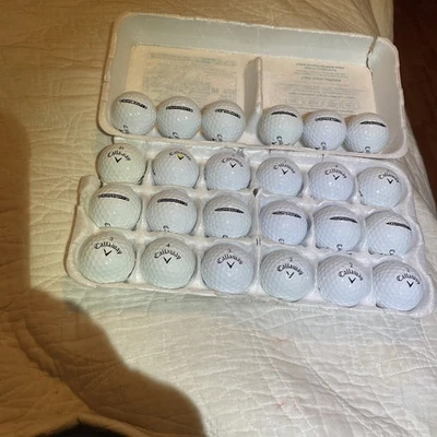 48 pelotas de golf Callaway SuperSoft blancas 5A AAAAA Foto 1 de 4