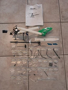 RC Helicopter Rare LAheli MAXIR Micro Heli Kit With Extras Vintage READ LA Heli - Picture 1 of 24