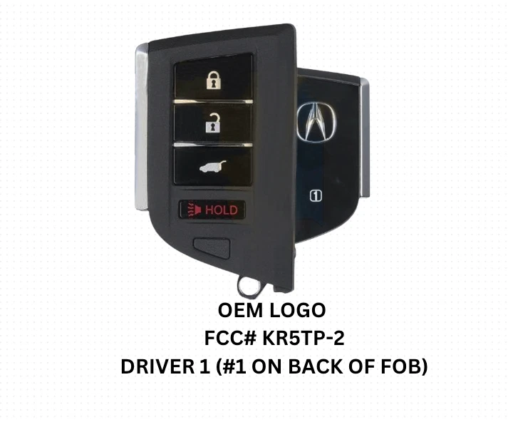 Llave inteligente Acura Integra 4B escotilla OEM 2023 - 2025 - KR5TP-2 72147-3S5-A11 Driver1 Foto 1 de 1