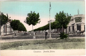 CHILE POSTCARD - CHACABUCO, AVENIDA ALSINA - Foto 1 di 2