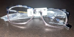 Christian Siriano Taylor Eyeglasses Frame Women Beige Full Rim Cat Eye 54-16-142 - Picture 1 of 4